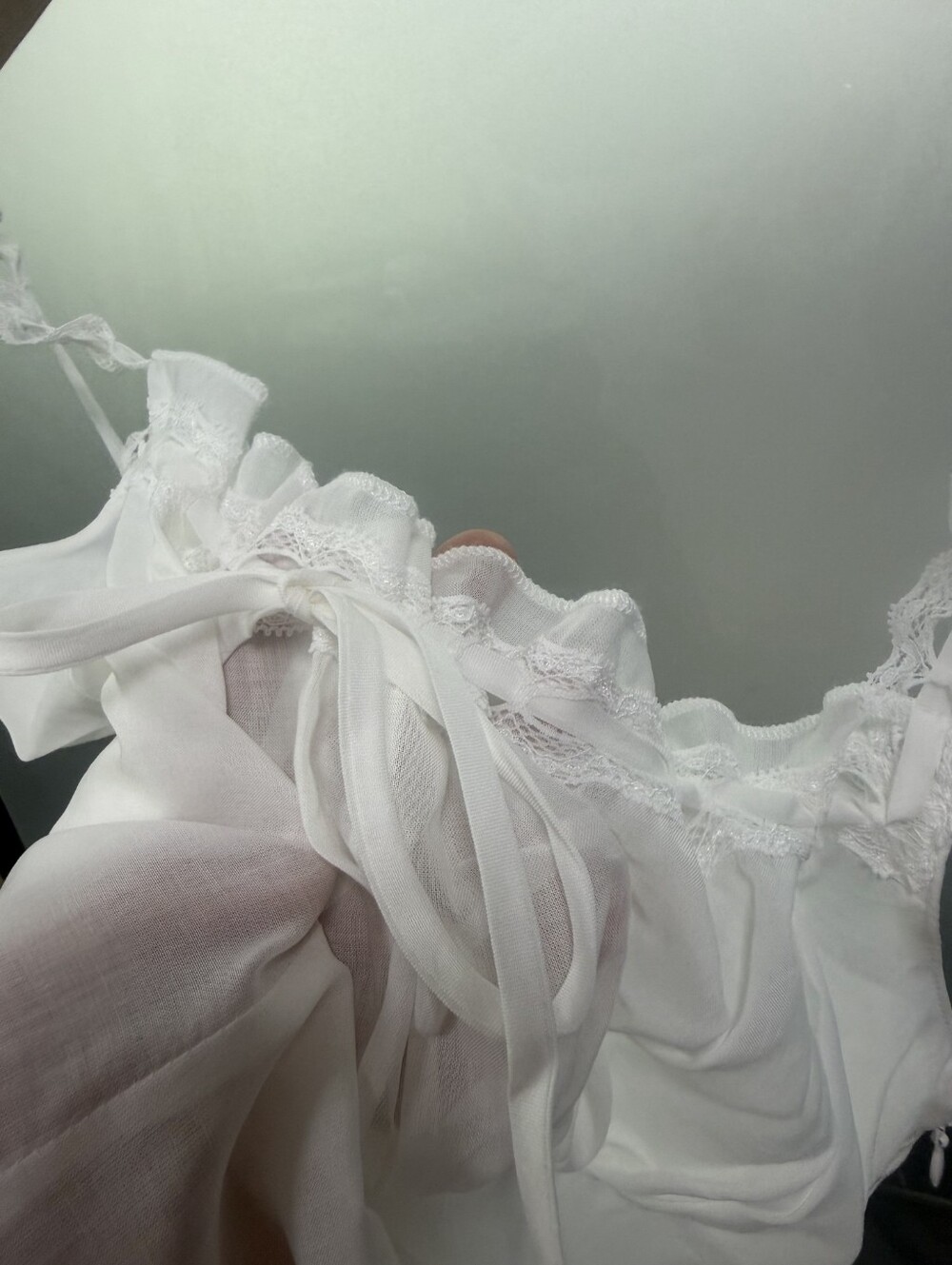 Reformation Eveline Top In White - Picture 12 of 15